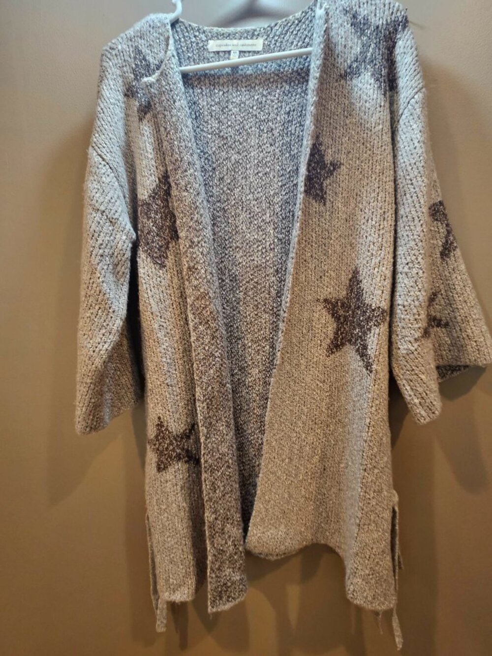 Soft, comfy grey sweater